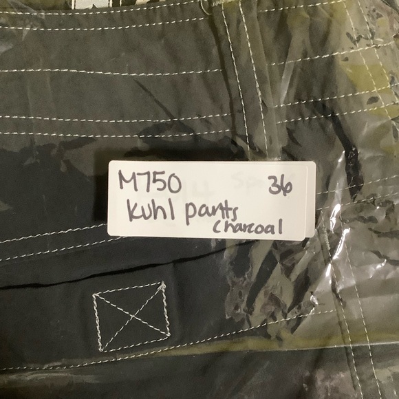 Kuhl Men’s Renegade Pant Sz 36W 32L Charcoal Gray - Picture 8 of 8